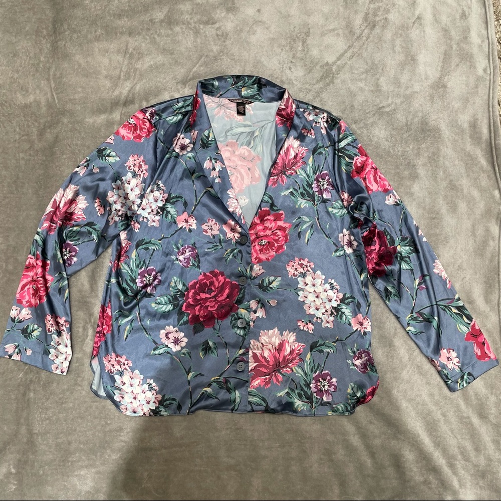 VS Satin Pyjama Top